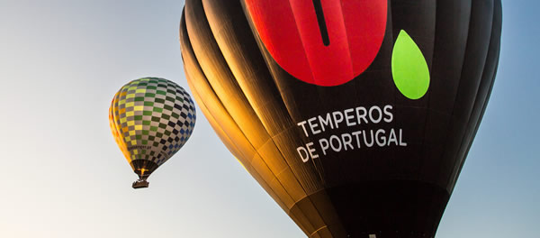 Ribatejo Golega Portugal Balão de ar quente