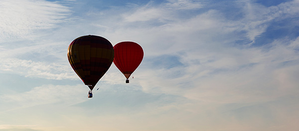 Balloon flight Marvão