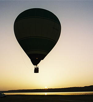 Balloon flight Montargil